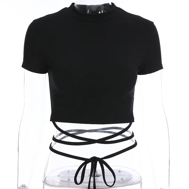 Sleek Summer Crop Tee