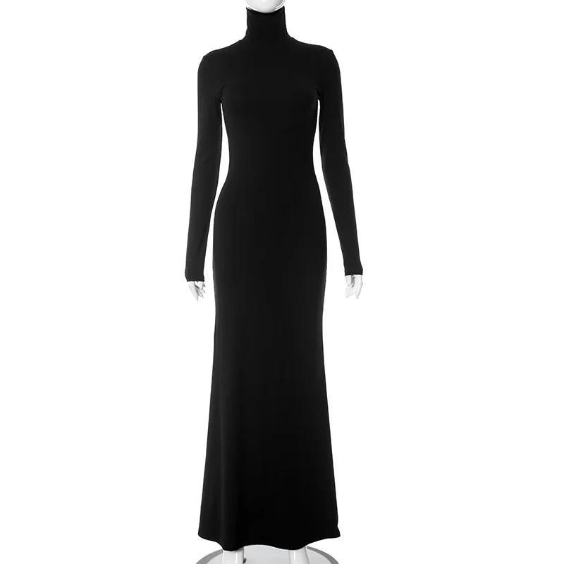 Elegant Winter Maxi Dress