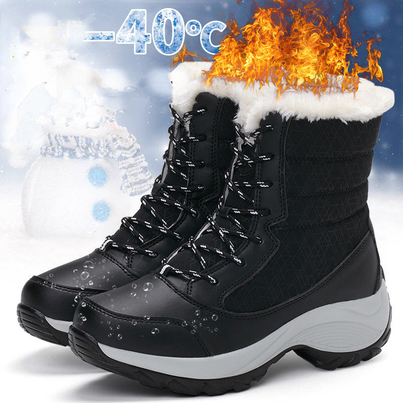 Winter Platform Snow Boots for Women