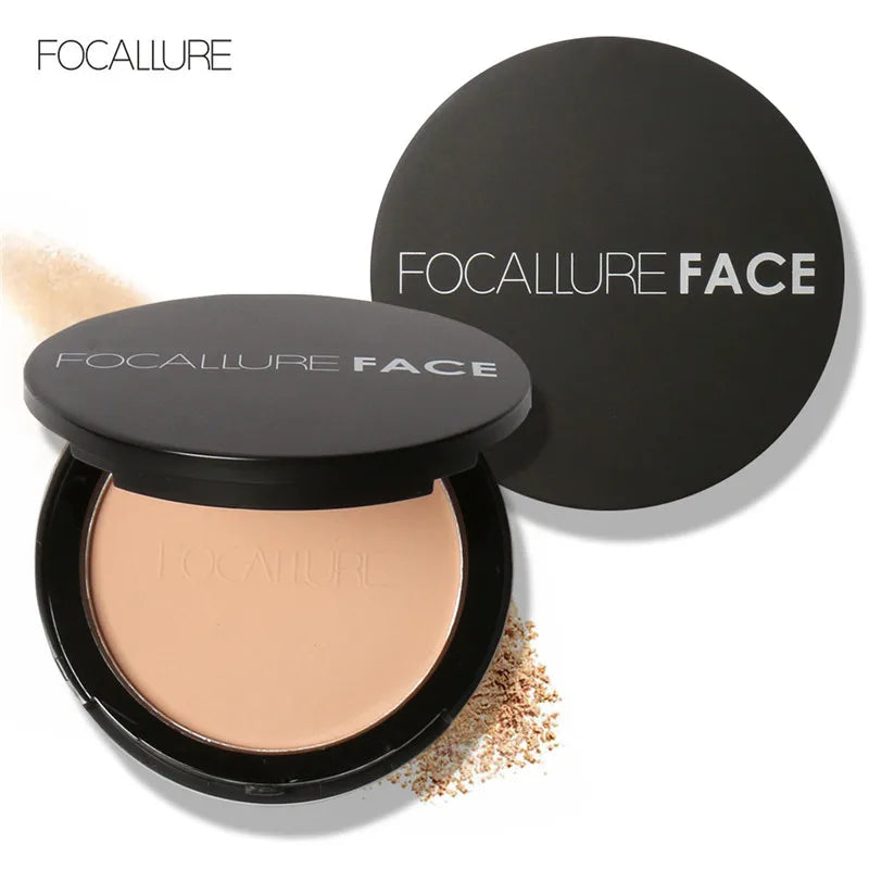 FOCALLURE Oil-Control Pressed Powder