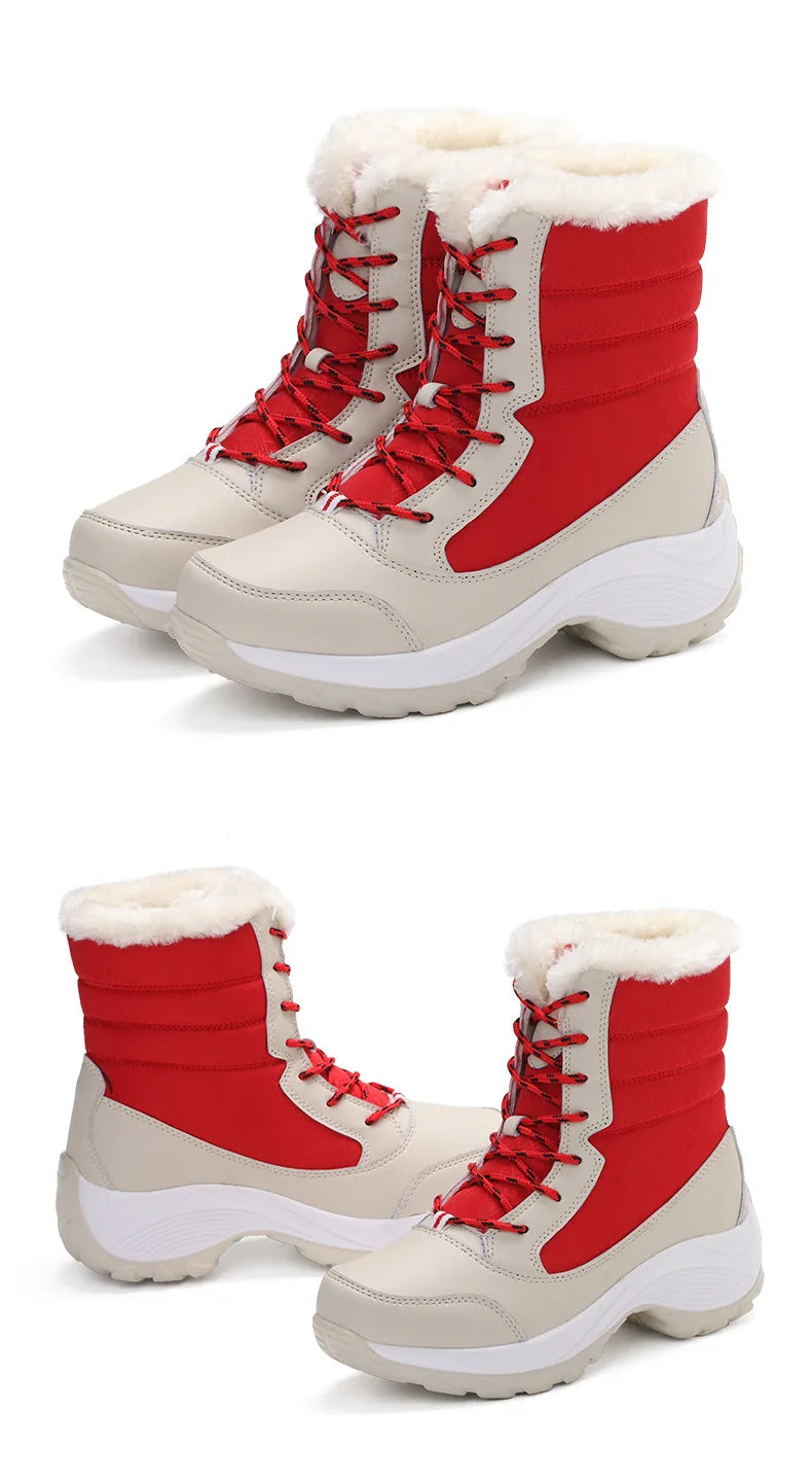 Winter Platform Snow Boots for Women