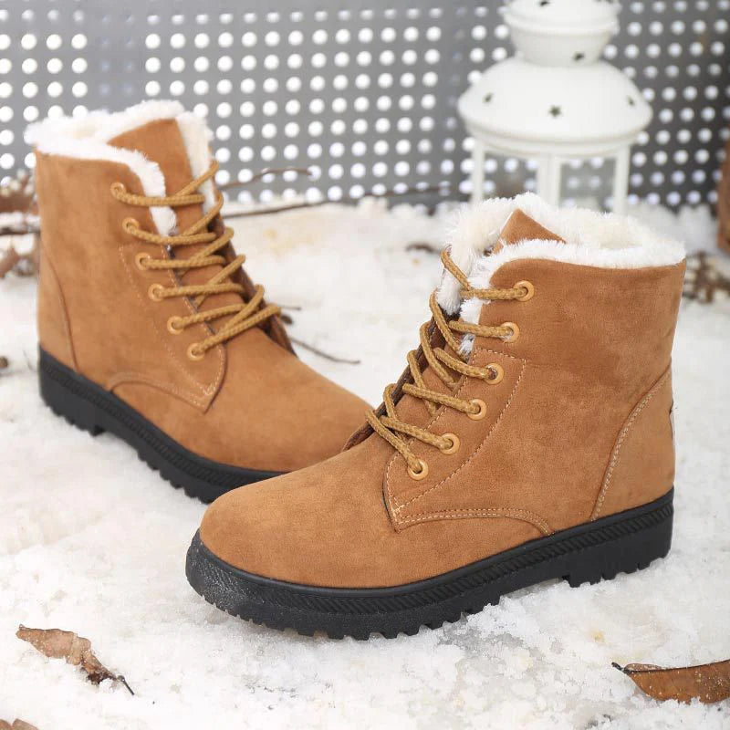 Plush Winter Platform Boots