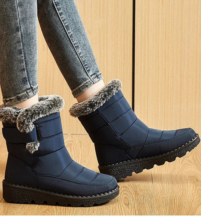 Winter Waterproof Boots with Fur