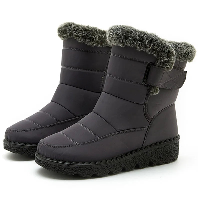 Winter Waterproof Boots with Fur