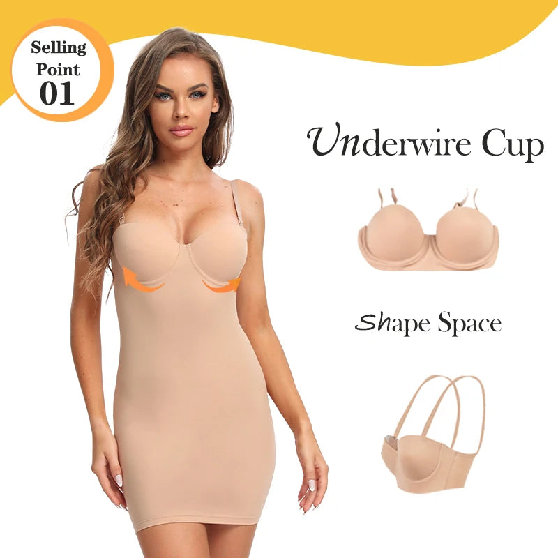 Seamless Slimming Shapewear Dress