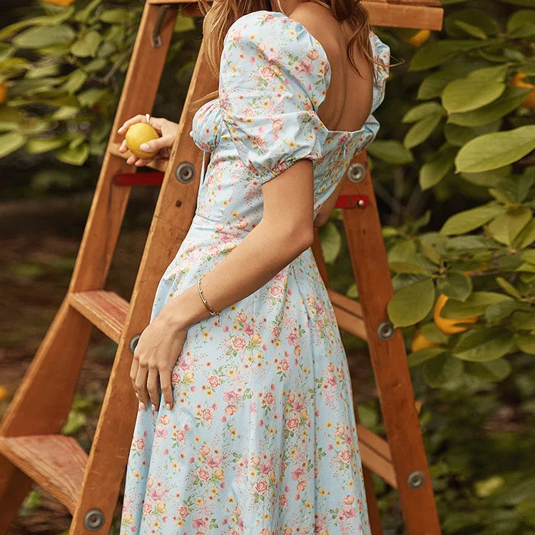 Elegant Summer Floral Dress