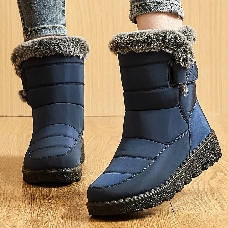 Winter Waterproof Boots with Fur