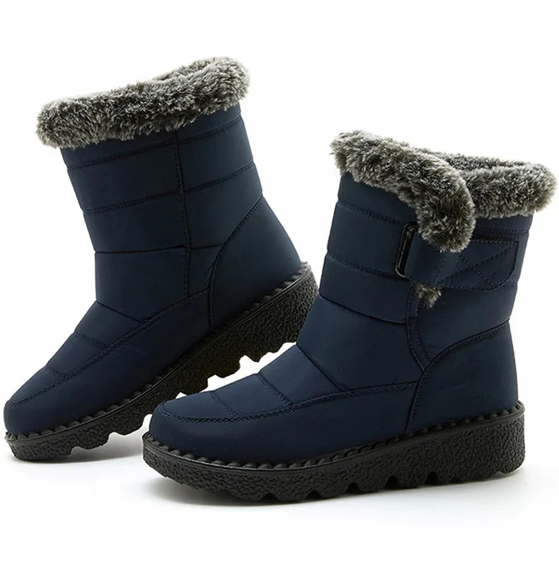 Winter Waterproof Boots with Fur