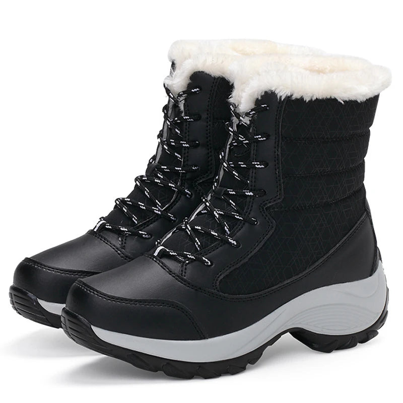 Winter Platform Snow Boots for Women