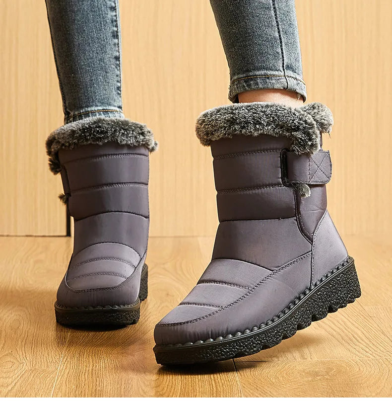 Winter Waterproof Boots with Fur