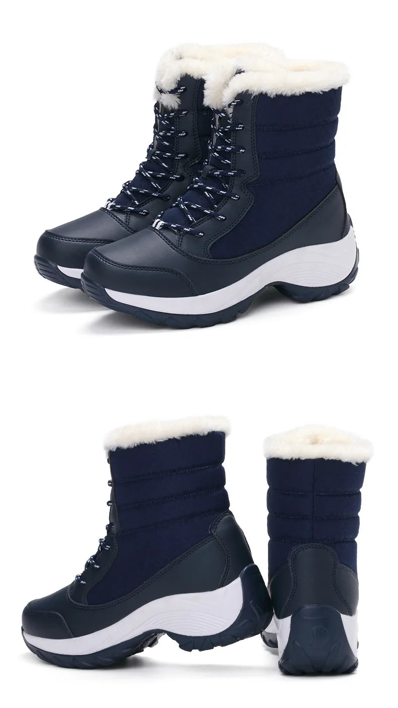 Winter Platform Snow Boots for Women