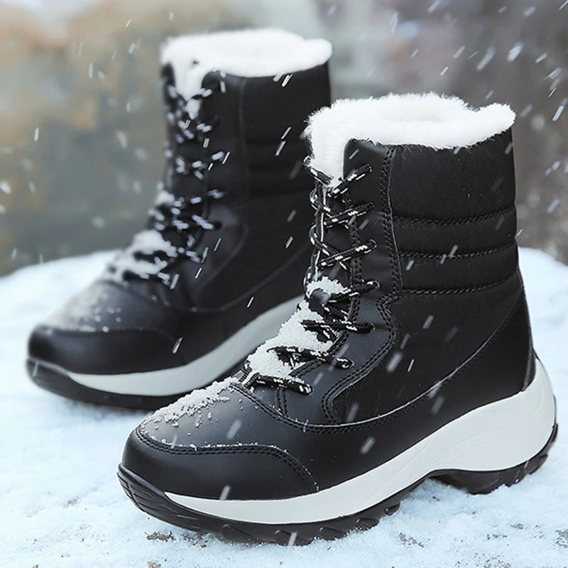 Winter Platform Snow Boots for Women