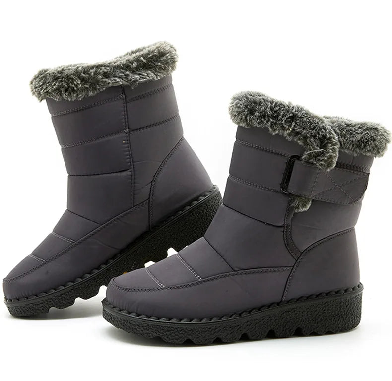 Winter Waterproof Boots with Fur