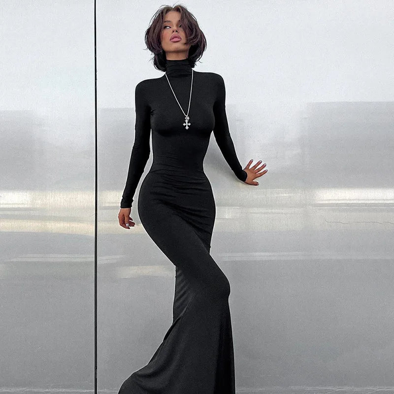 Elegant Winter Maxi Dress