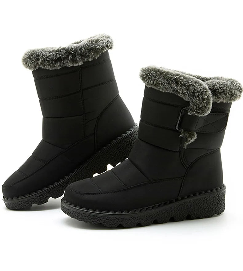 Winter Waterproof Boots with Fur