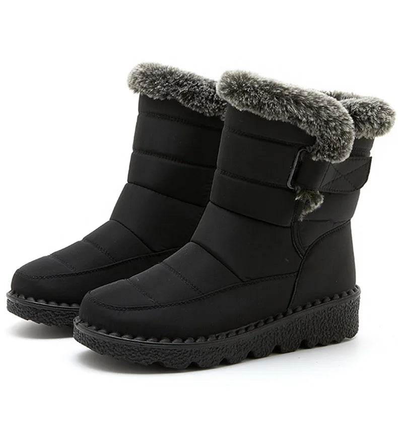 Winter Waterproof Boots with Fur