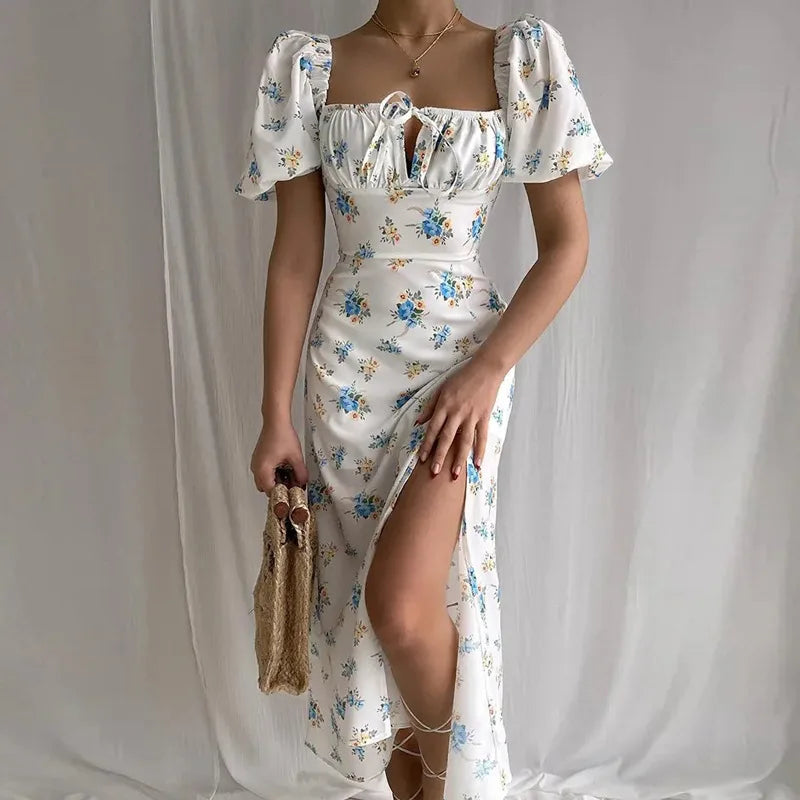 Elegant Summer Floral Dress