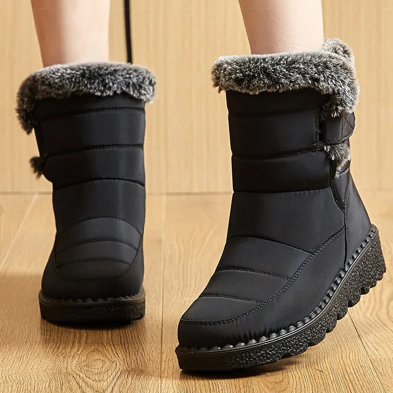 Winter Waterproof Boots with Fur