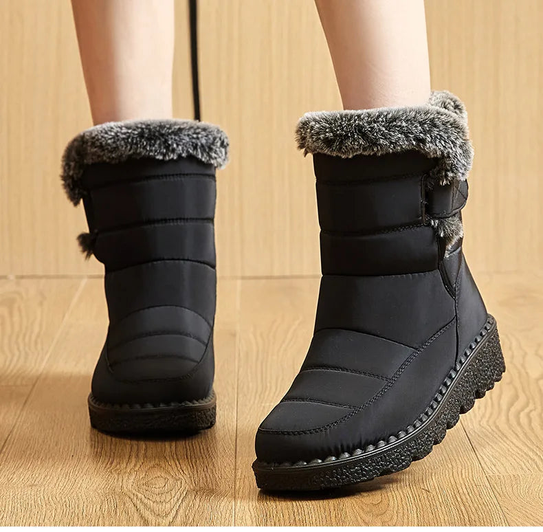 Winter Waterproof Boots with Fur