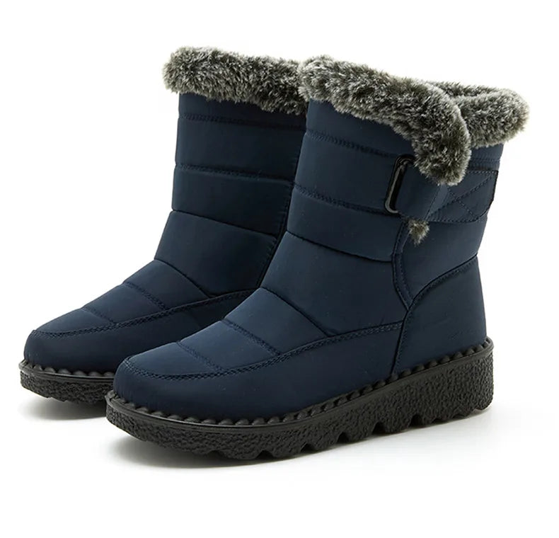 Winter Waterproof Boots with Fur