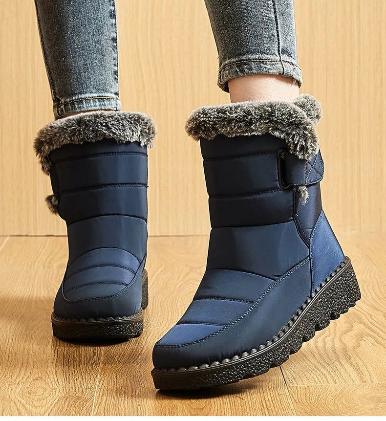 Winter Waterproof Boots with Fur