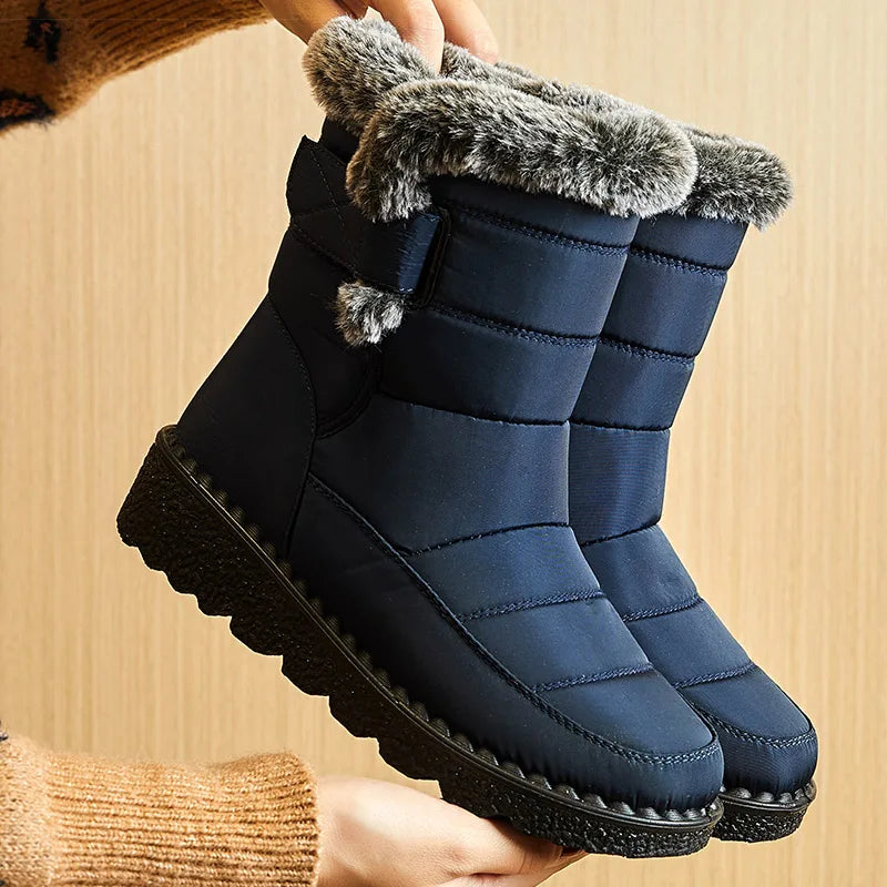 Winter Waterproof Boots with Fur