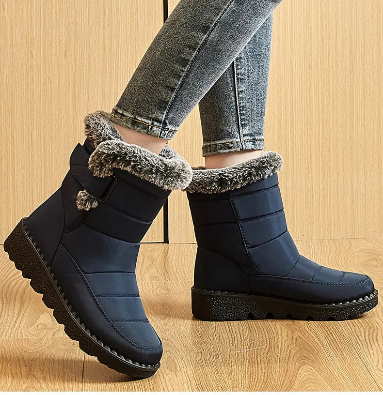 Winter Waterproof Boots with Fur